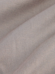 Neutral Brown Slim Fit Signature Single Cuff Texture Pima Cotton Shirt With Cutaway Collar - Image 8 of 8