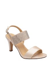 Lotus Natural Heeled Sandals - Image 1 of 4