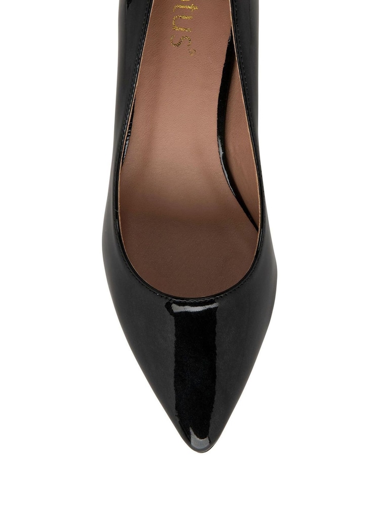 Schwarz - Lotus Pumps mit Kittenabsatz - Bild 4 von 4 Schwarz - Lotus Pumps mit Kittenabsatz - Bild 4 von 4