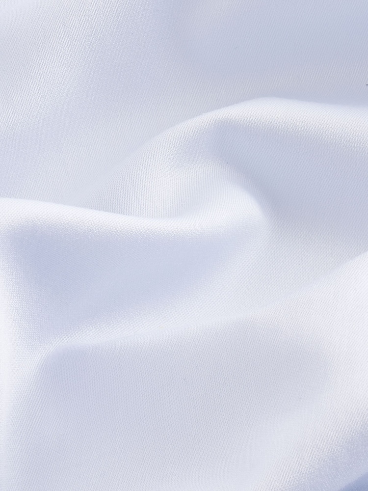 Blue Signature Slim Fit Single Cuff 100% Pima Cotton Shirt With Sateen Finish - Image 8 of 8