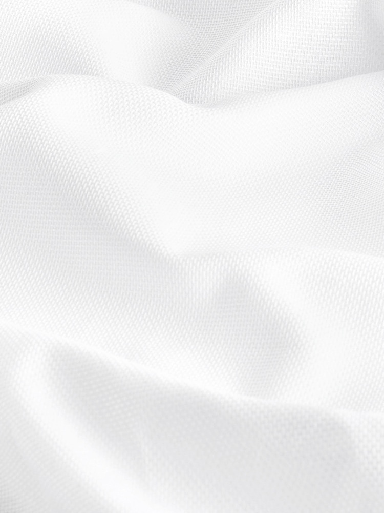 Bela - v standardnem kroju dolg rokav; z dolgimi rokavi Double Cuff 100% Cotton srajce - Slika 9 iz 9 Bela - v standardnem kroju dolg rokav; z dolgimi rokavi Double Cuff 100% Cotton srajce - Slika 9 iz 9