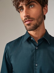 Teal Blue Regular Fit - Image 1 of 8