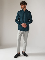 Teal Blue Regular Fit - Image 3 of 8