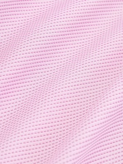 Light Pink Slim Fit Signature Premium 100% Cotton Textured Long Sleeve Single Cuff Shirt - Image 7 of 7