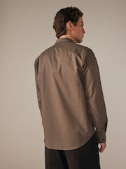Black/Yellow Gold Regular Fit Easy Iron Button Down Oxford Shirt - Image 2 of 8
