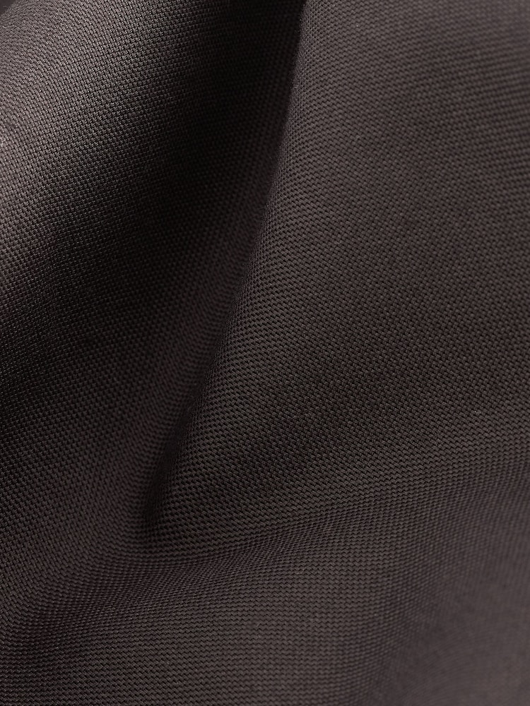 Chocolate Brown Regular Fit Button Down Easy Iron Oxford Shirt - Image 8 of 8