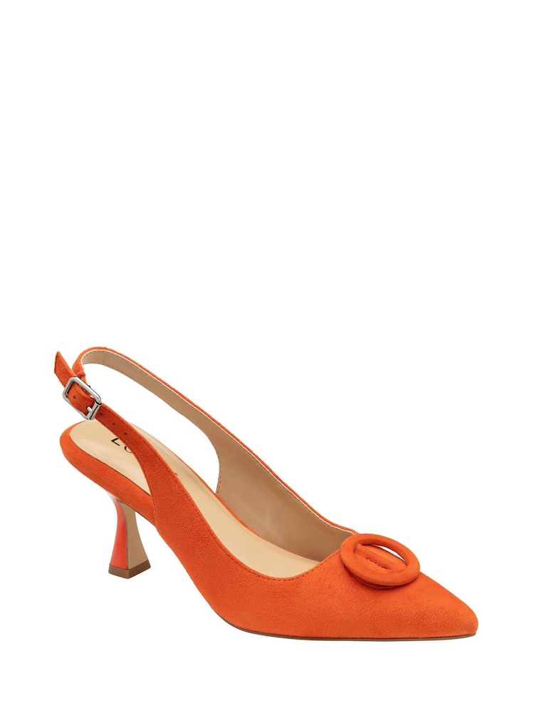 Lotus Orange Pointed-Toe Court Shoes - Image 1 of 4 Lotus Orange Pointed-Toe Court Shoes - Image 1 of 4