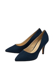 Lotus Blue Stiletto-Heel Court Shoes - Image 2 of 4