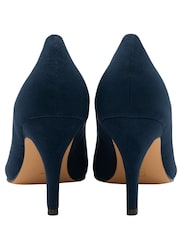 Lotus Blue Stiletto-Heel Court Shoes - Image 3 of 4
