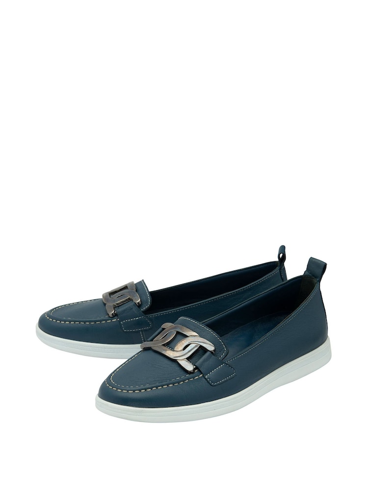 Lotus Blue Slip-On Casual Shoes - Image 2 of 4 Lotus Blue Slip-On Casual Shoes - Image 2 of 4