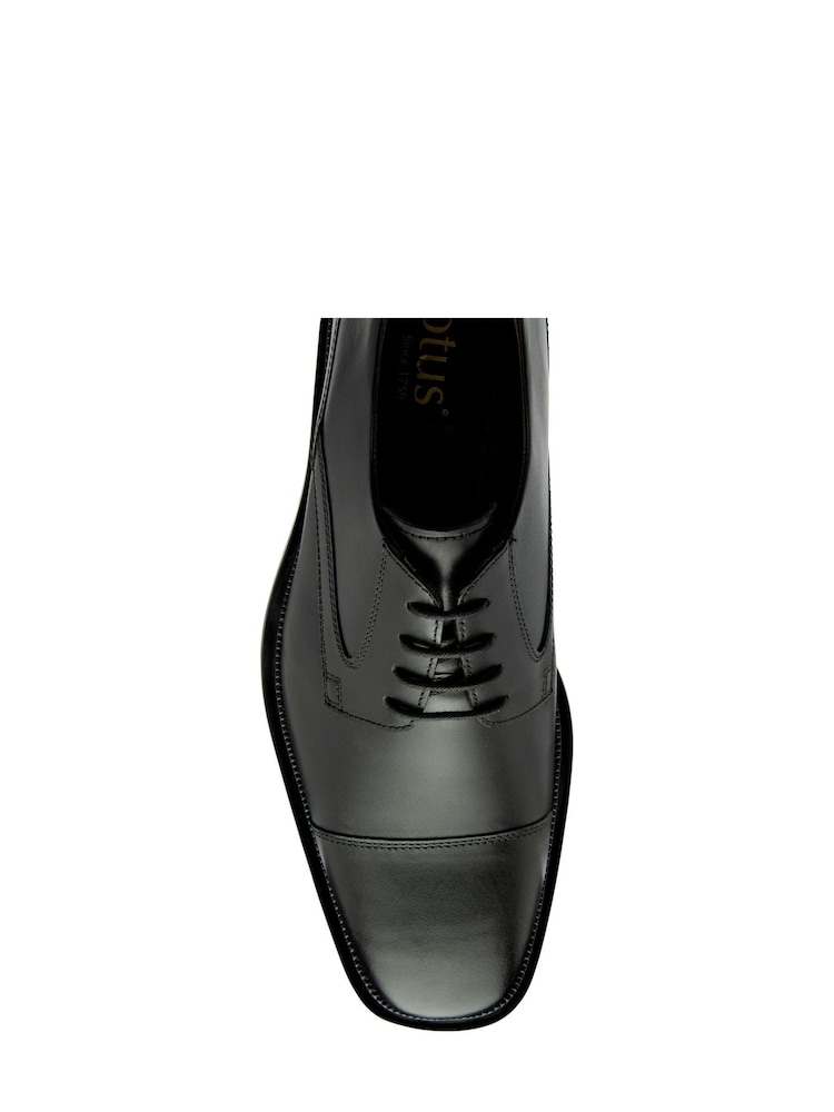 Lotus Black Leather Casual Shoes - Image 4 of 4 Lotus Black Leather Casual Shoes - Image 4 of 4