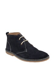 Lotus Black Suede Desert Boots - Image 1 of 4