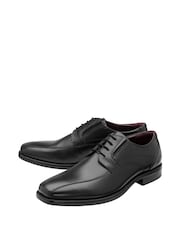 Lotus Jet Black Leather Derby Shoes - Image 2 of 4