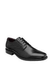 Lotus Black Leather Derby Shoes - Image 1 of 4