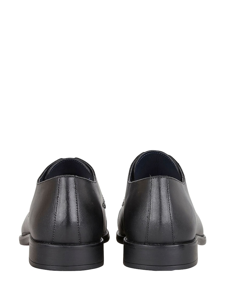 Lotus Onyx Black Leather Derby Shoes - Image 3 of 4