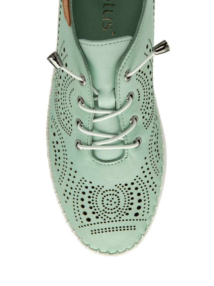 Lotus Green Leather Casual Shoes - Image 4 of 4 Lotus Green Leather Casual Shoes - Image 4 of 4