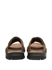 Lotus Tan Brown Leather Mule Sandals - Image 3 of 4