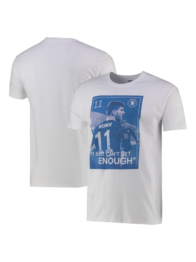 Fanatics Grey Chelsea Werner Can't Get Enough 100% Cotton T-Shirt - Image 1 of 3