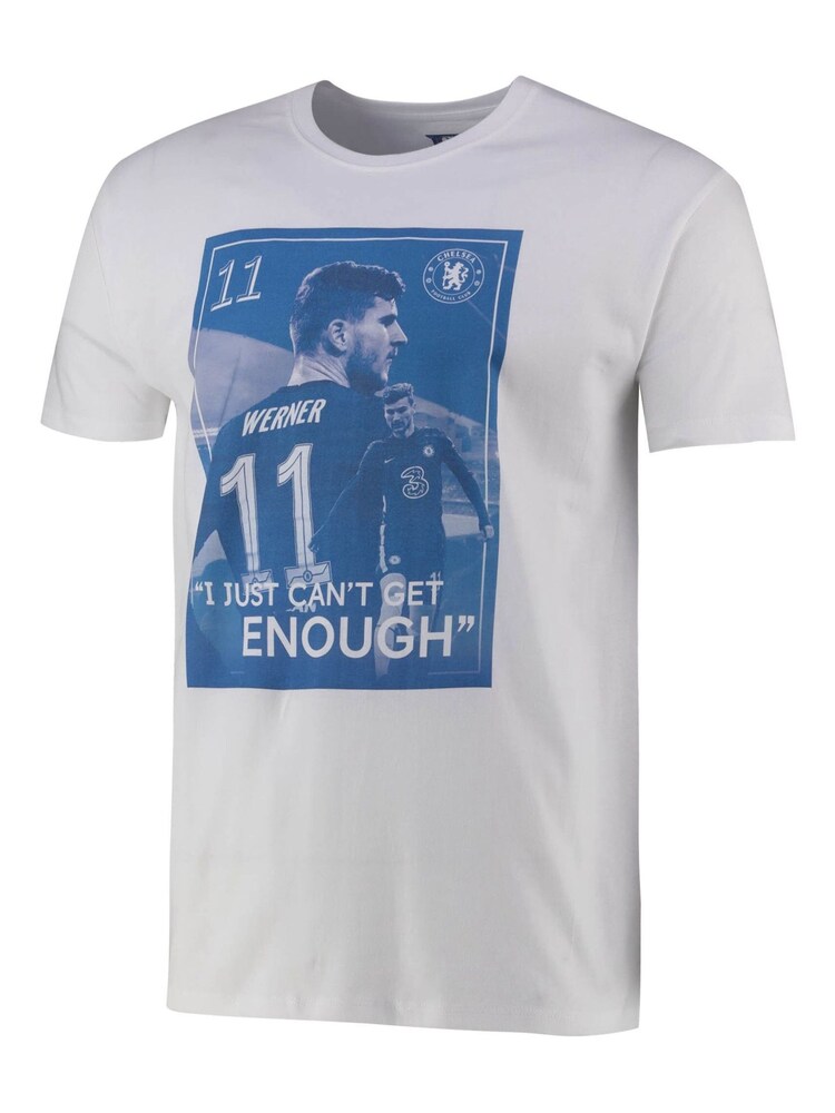 Fanatics Grey Chelsea Werner Can't Get Enough 100% Cotton T-Shirt - Image 3 of 3