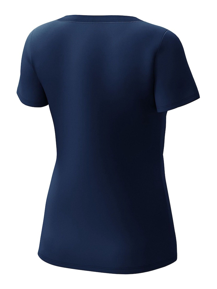 Fanatics Womens Large Blue 100% Cotton England Mono Graphic T-Shirt - Image 3 of 3 Fanatics Womens Large Blue 100% Cotton England Mono Graphic T-Shirt - Image 3 of 3
