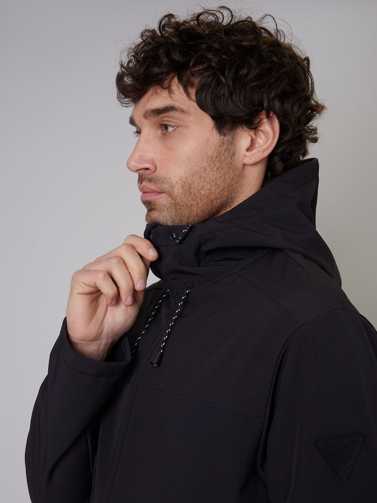 أسود - Threadbare Showerproof Fleece Lined Hooded Jacket - صورة 5 من 5 أسود - Threadbare Showerproof Fleece Lined Hooded Jacket - صورة 5 من 5
