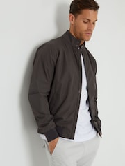 Threadbare Grey Showerproof Harrington Style Jacket - Image 3 of 4