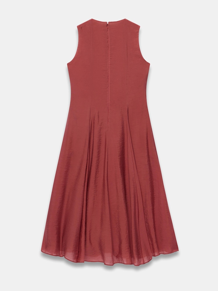 Mint Velvet Red Sleeveless Maxi Dress - Image 8 of 8 Mint Velvet Red Sleeveless Maxi Dress - Image 8 of 8