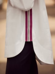 White Long Sleeve Side Stripe Shirt - Image 5 of 7