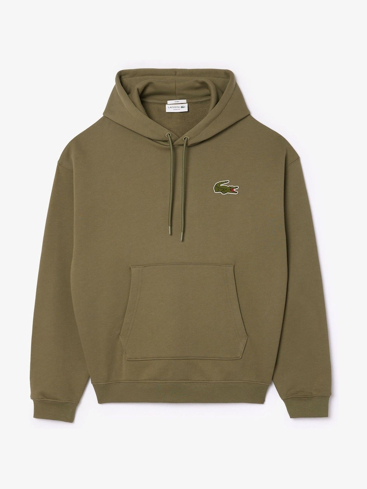 Lacoste Croc Signature 100% Cotton Hoodie - Bild 1 von 7