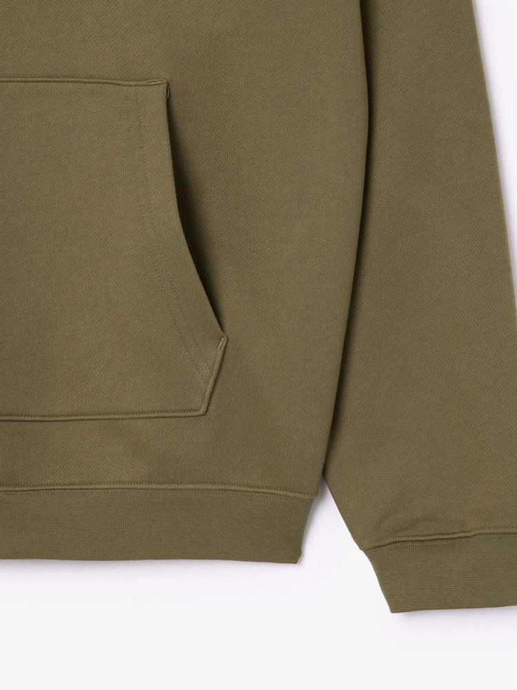 Lacoste Croc Signature 100% Cotton Hoodie - Bild 2 von 7