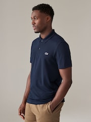 Lacoste Regular Fit Cotton Blend Ottoman Polo Shirt - Image 1 of 4