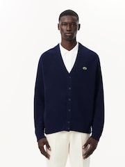 Lacoste Blue Cardigan - Image 4 of 7