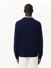 Lacoste Blue Cardigan - Image 5 of 7