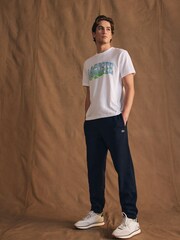 Lacoste Printed Logo 100% Cotton White T-Shirt - Bild 2 von 8