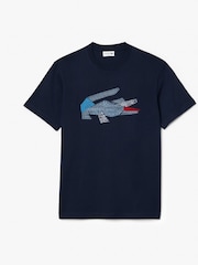 Lacoste Holiday 100% Cotton T-Shirt - Image 5 of 6
