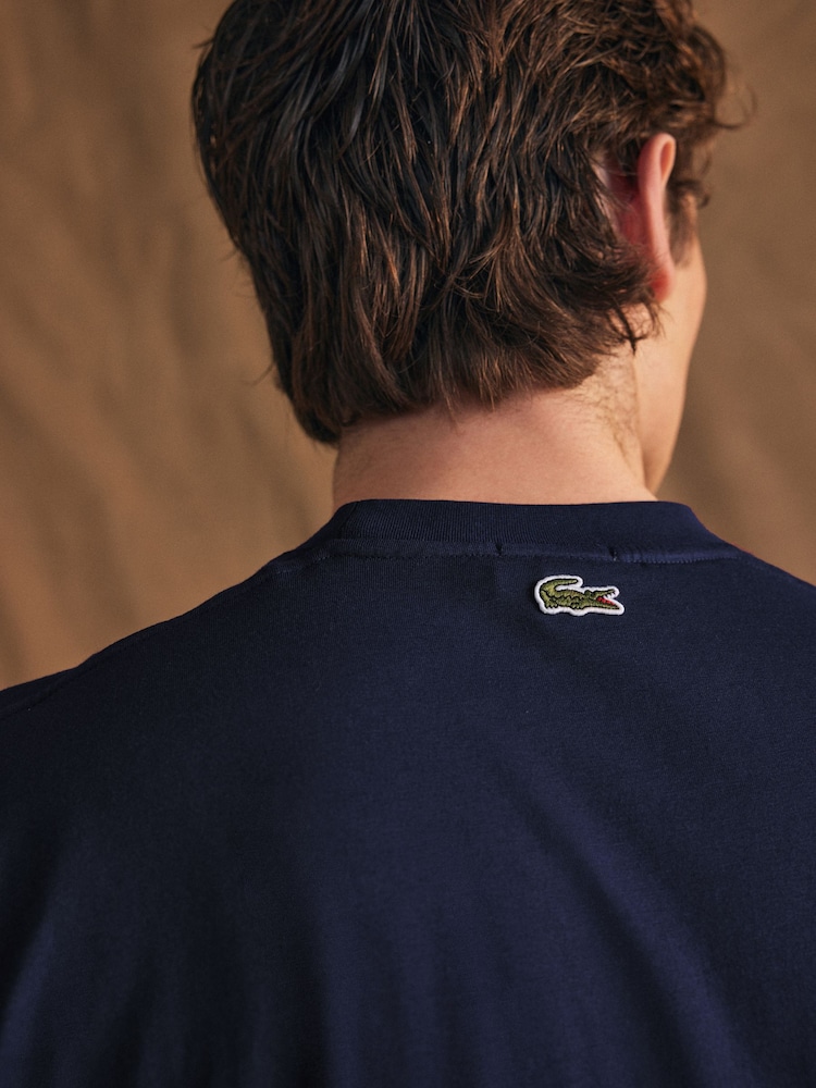 Lacoste Soft Branding 100% Cotton T-Shirt - Image 4 of 7