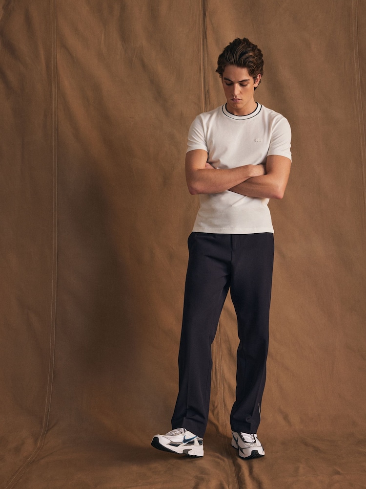 Lacoste Pique Ringer T-Shirt - Image 2 of 6