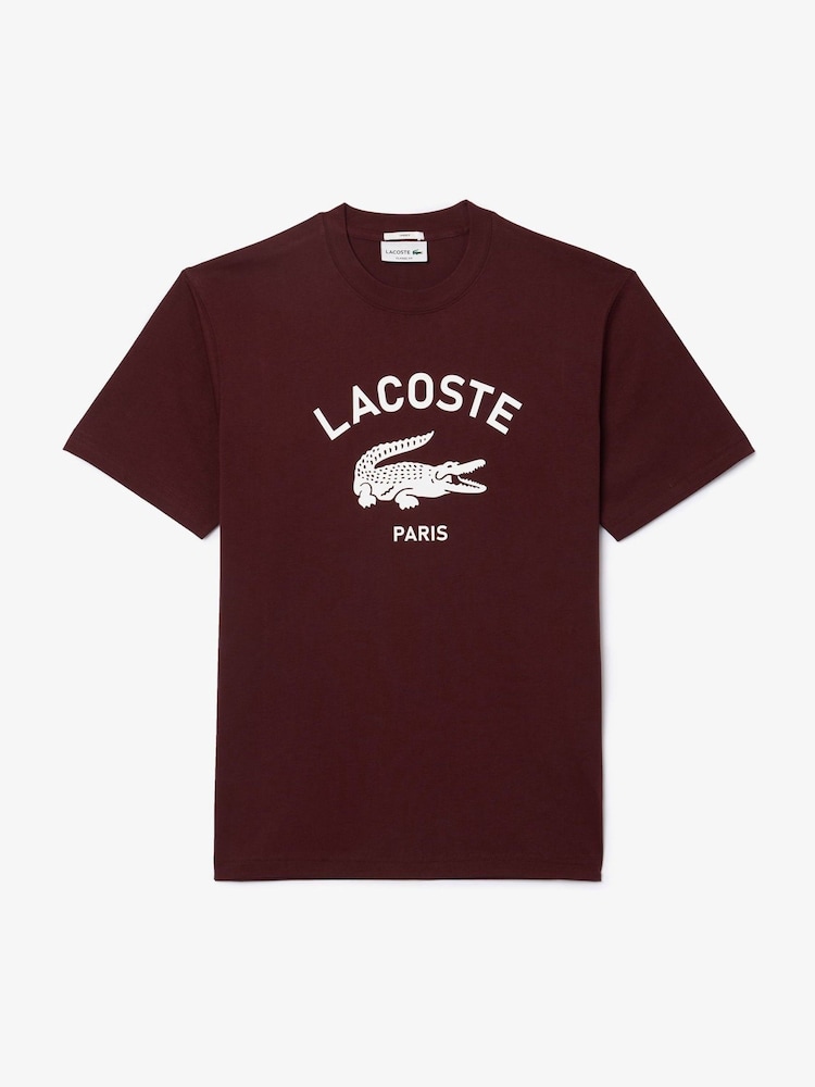 Lacoste Soft Branding 100% Cotton T-Shirt - Image 5 of 7