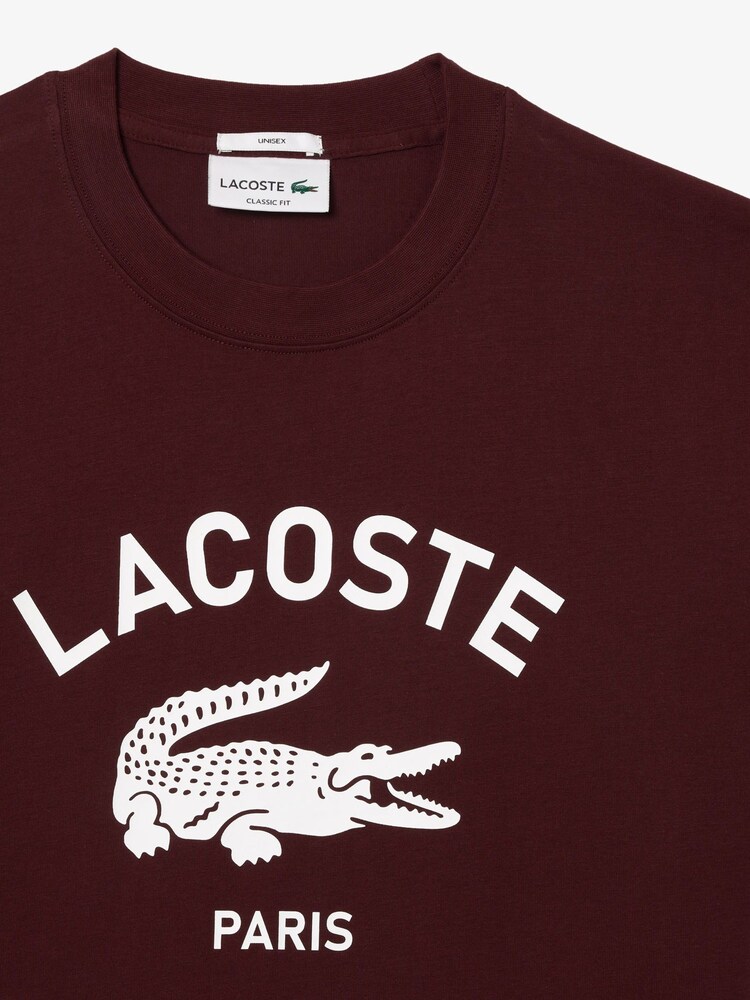 Lacoste Soft Branding 100% Cotton T-Shirt - Image 6 of 7