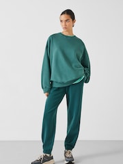 Hush Green Oversized Quaden Sweatshirt - Image 2 of 5