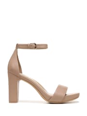 Naturalizer Leather Joy Heeled Sandals - Image 1 of 7