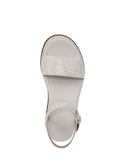 Creme - Naturalizer Zane Sandalen mit Plateausohle - Bild 7 von 8