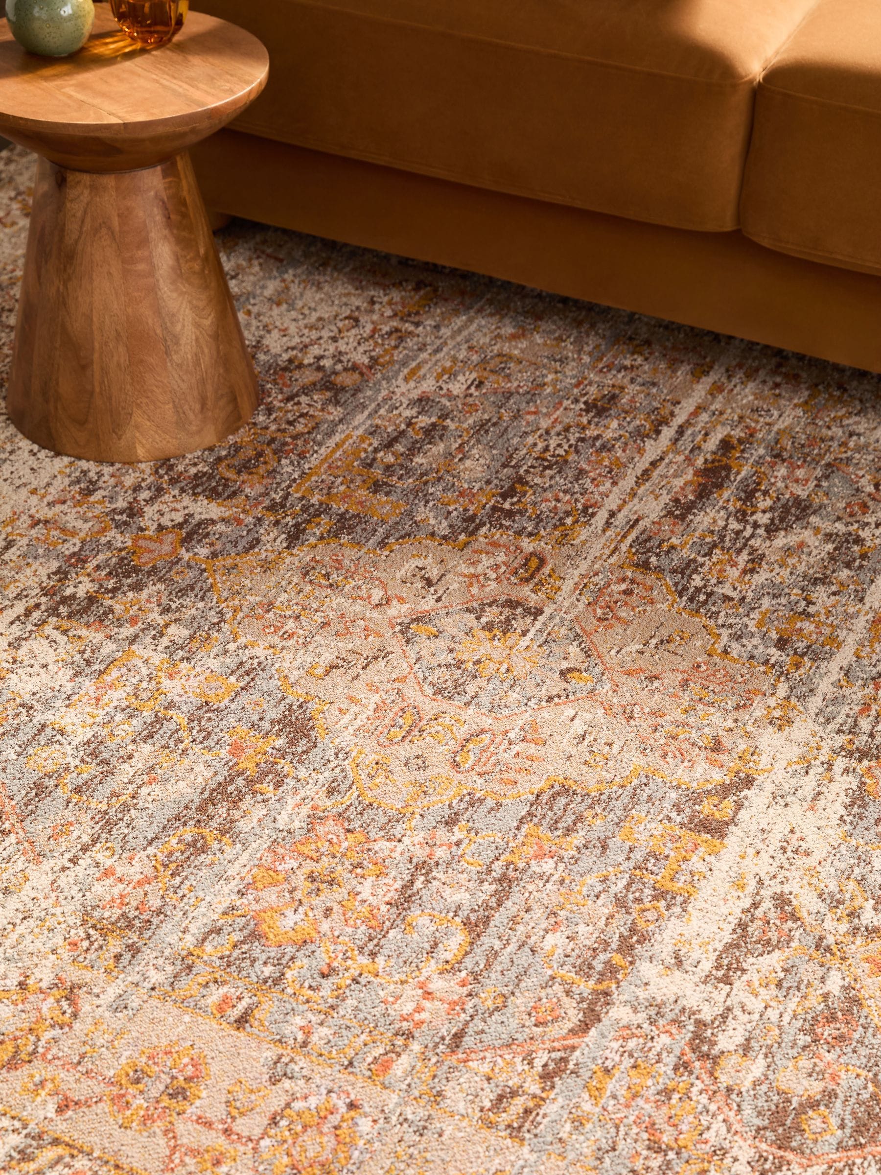 Buy Brown Bridget Oriental Rug from Next Netherlands