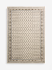 Natural 100% Cotton Mabel Woodblock Rug - Image 7 of 7