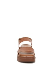 Braun - Naturalizer Darry Plateau-Sandalen mit Fersenriemen - Bild 4 von 7