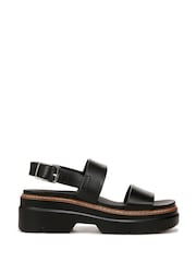 Schwarz - Naturalizer Darry Plateau-Sandalen mit Fersenriemen - Bild 2 von 8