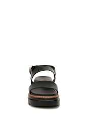 Schwarz - Naturalizer Darry Plateau-Sandalen mit Fersenriemen - Bild 5 von 8