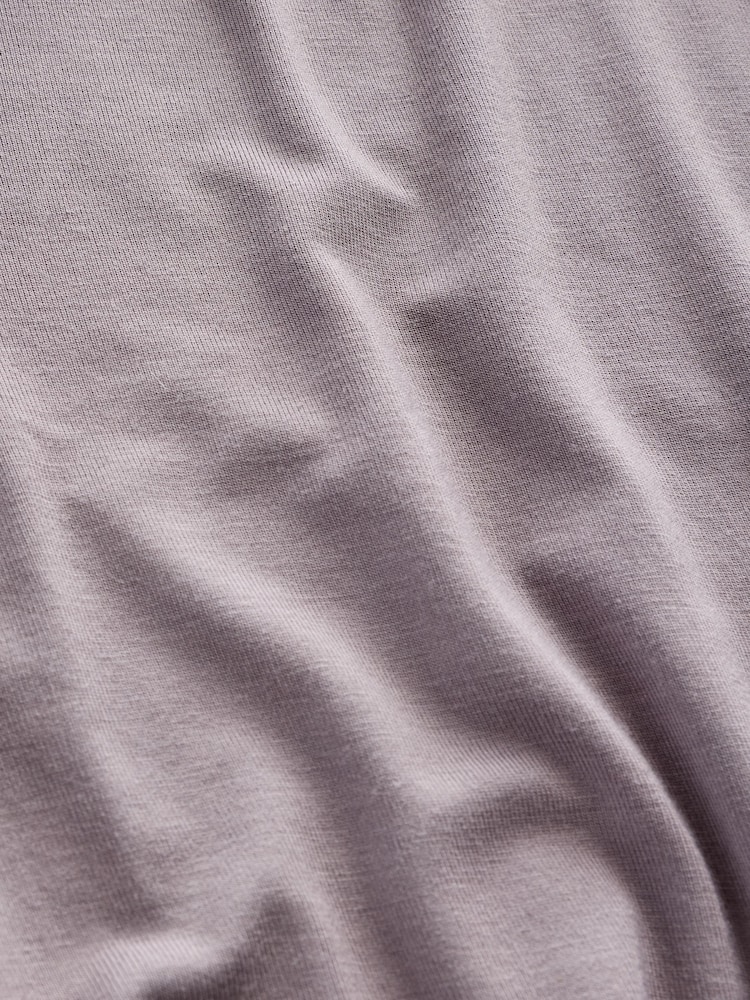 Пурпурный - self. Foldover Waistband Trousers - Image 8 of 8