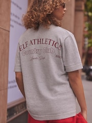 self. Grey 100% Cotton Knit T-Shirt - Image 3 of 3