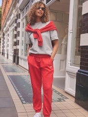 Red Cuffed Joggers - Image 2 of 7